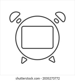 Clock Time Icon Vector , You can write Time 
