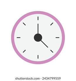 Clock time icon, clock, watch, time, time and date, idle, miscellaneous, furniture and household