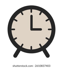 Clock and time icons. Timers icon. Vector illustration.