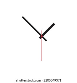 clock time logo icon vector template illustration design