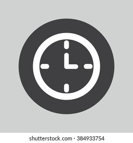 Clock time sign icon. watch symbol