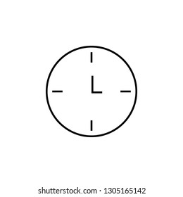 clock, time, target icon. Signs and symbols can be used for web, logo, mobile app, UI, UX