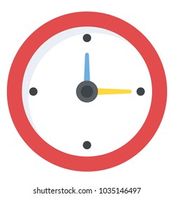 Clock for time update showing current time