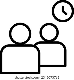 Rahmensymbol der Uhrzeitanzeige