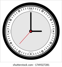 clock, time vector icon logo symbol illustration template