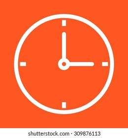 Clock, time, watch, icon vector image.Can also be used for banking, finance, business. Suitable for web apps, mobile apps and print media.
