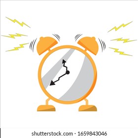 Die Uhr ist ein Zeitstück, das als Alarm beim Schlafen verwendet werden kann. Die Form ist unterschiedlich. Nützliches Werkzeug