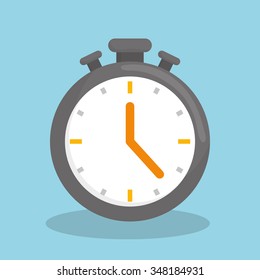 Clock Timer Graphic Design, Vector Illustration Eps10