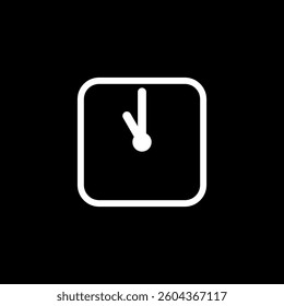 Clock Timer Icon Vector Template