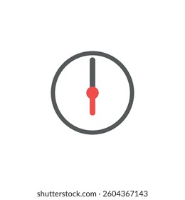 Clock Timer Icon Vector Template