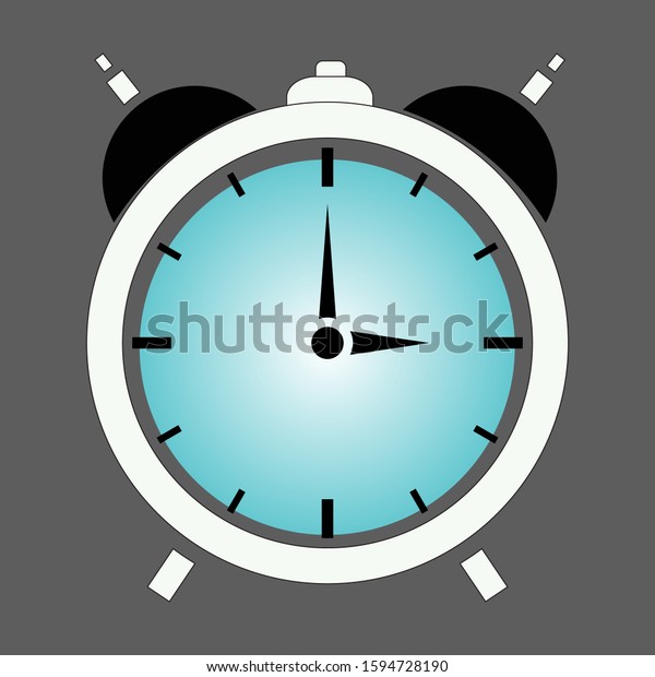   clock timer
style graphic design original labe  wavy circular lines, flat
design 
on gray background