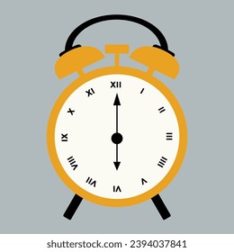 Clock Timer Vector design element.