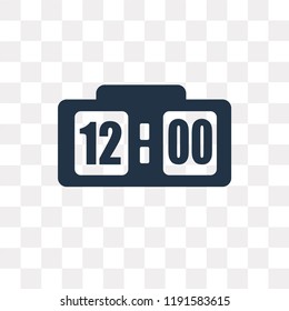 Clock at Twelve O'Clock vector icon isolated on transparent background, Clock at Twelve O'Clock transparency concept can be used web and mobile - Powered by Shutterstock - Get 15% off with code: PIKWIZARD15