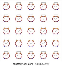clock vector background