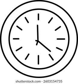 clock vector design icon illustration