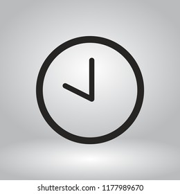 clock vector icon 10 eps