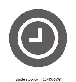 clock vector icon 10 eps