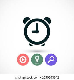 clock vector icon 