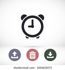 clock vector icon 