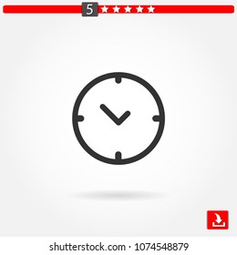 clock vector icon
