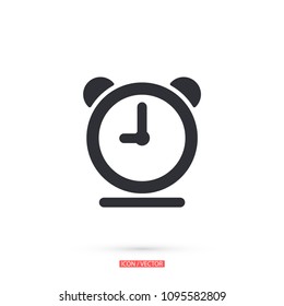 clock vector icon 