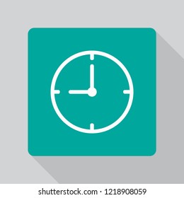 Clock Vector icon