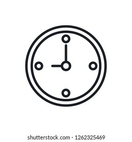 clock vector icon