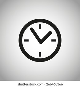 Clock vector icon
