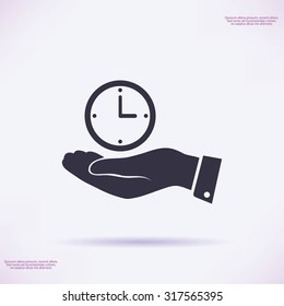 clock vector icon