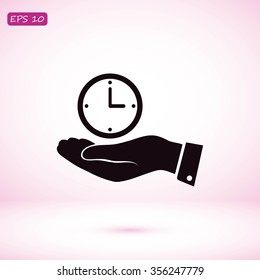 clock vector icon