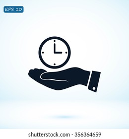 clock vector icon