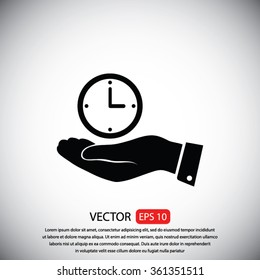 clock vector icon
