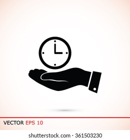 clock vector icon