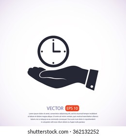 clock vector icon
