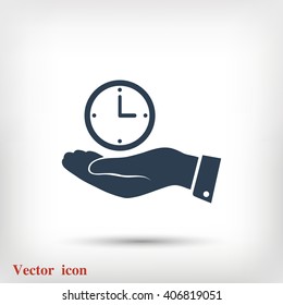 clock vector icon