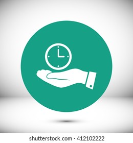 clock vector icon
