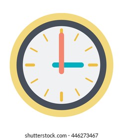 Clock Vector Icon