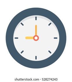 Clock Vector Icon