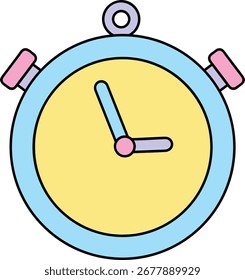 Clock vector icon | clock vector illsutration