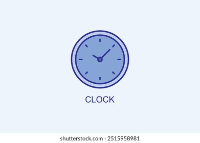 Icono De Vector De Reloj O Ilustración De Logo