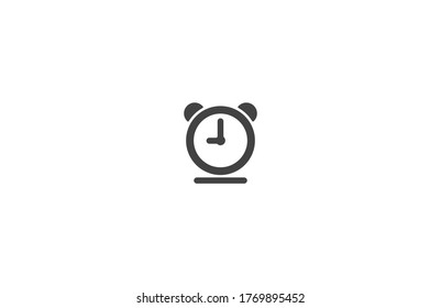 clock vector icon , lorem ipsum Flat design