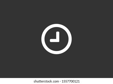Clock vector icon. watch for time tracking icon. clock world icon. clock hinged icon. 10 EPS lorem ipsum. flat design.
