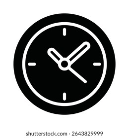Clock Vector Icon which can easily modify or edit
