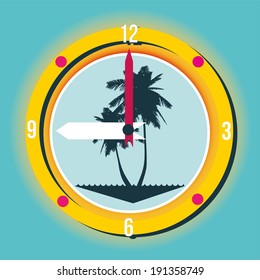 clock vector illustration