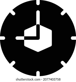 clock vector illustration isolated on a transparent background . glyph vector icons for concept or web graphics. - Powered by Shutterstock - Get 15% off with code: PIKWIZARD15