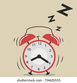 Clock vector on pastel background. free space for text