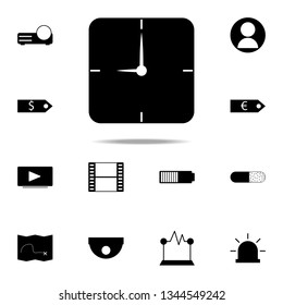 clock for wall icon. web icons universal set for web and mobile