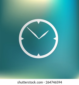 clock. watch sign, Icon watch. symbol time