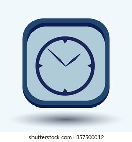clock. watch sign, Icon watch. symbol time