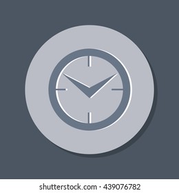 clock. watch sign, Icon watch. symbol time